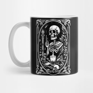 Skeleton Tarot Illustration Mug